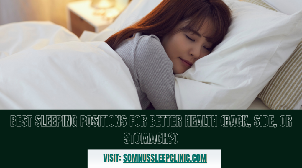 best sleeping positions for health